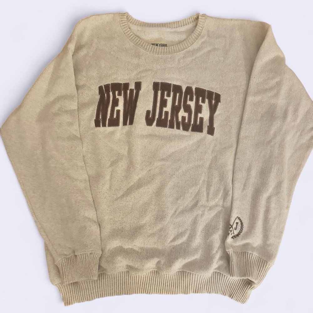 New Jersey Gray Sweater